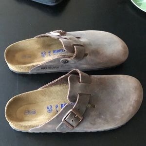 Men’s Boston soft footbed Birkenstocks